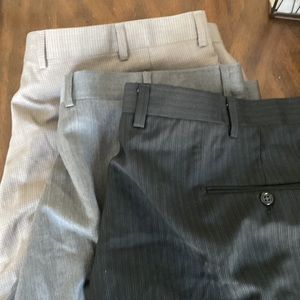3 pairs of 44 Hart Schaffner Marx Dress Pants (New without tags/Like New)